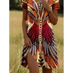 Women's Mini Dress Casual Dress Petite Dress T Shirt Dress Tee Dress Sundress Stylish Casual Vacation Casual Daily Regular Fit Graphic Short Sleeve Cr Women's Mini Dress Casual Dress Petite Dress T Shirt Dress Tee Dress Sundress Stylish Casual Vacation Casual Daily Regular Fit Graphic Short Sleeve Cr