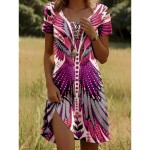 Women's Mini Dress Casual Dress Petite Dress T Shirt Dress Tee Dress Sundress Stylish Casual Vacation Casual Daily Regular Fit Graphic Short Sleeve Cr Women's Mini Dress Casual Dress Petite Dress T Shirt Dress Tee Dress Sundress Stylish Casual Vacation Casual Daily Regular Fit Graphic Short Sleeve Cr