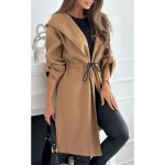 Women's Casual Jacket Outdoor Patchwork Solid Color Windproof Fashion Loose Fit Outerwear Long Sleeve Fall Black S 2025 Women's Casual Jacket Outdoor Patchwork Solid Color Windproof Fashion Loose Fit Outerwear Long Sleeve Fall Black S 2025