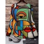 Women's T Shirt Graphic Color Gradient Abstract Fashion Long Sleeve Crew Neck Regular Tops Daily Going out Weekend Print Black Pink Green Spring Fall Women's T Shirt Graphic Color Gradient Abstract Fashion Long Sleeve Crew Neck Regular Tops Daily Going out Weekend Print Black Pink Green Spring Fall