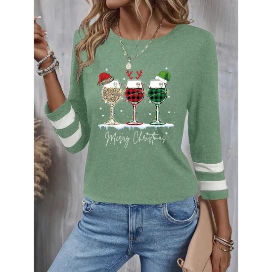 Women's Holiday Sweater V-neck Lights Pattern Long Sleeve Casual Comfort Fit Festive Winter Apparel Knit Jumper Black Multicolor Plus Size 2025 Women's Holiday Sweater V-neck Lights Pattern Long Sleeve Casual Comfort Fit Festive Winter Apparel Knit Jumper Black Multicolor Plus Size 2025
