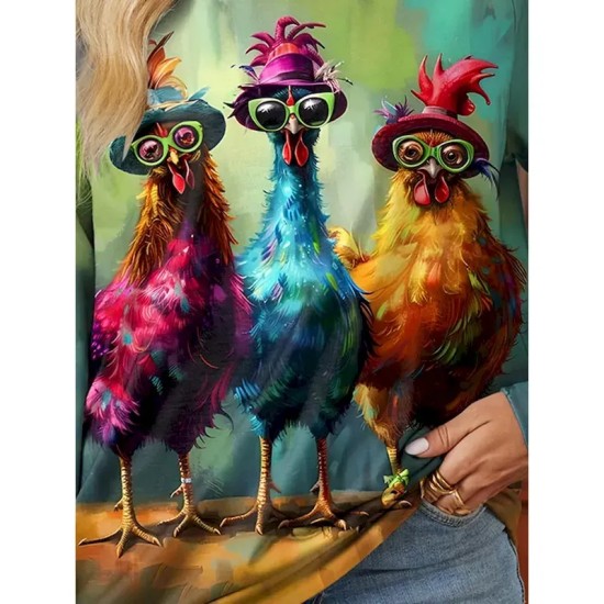 Women's Sweatshirt Graphic Abstract Street Dailywear Print Casual Crew Neck Long Sleeve Micro-elastic Fall Winter Comfrt Breathable Soft Fabric 2025 Women's Sweatshirt Graphic Abstract Street Dailywear Print Casual Crew Neck Long Sleeve Micro-elastic Fall Winter Comfrt Breathable Soft Fabric 2025