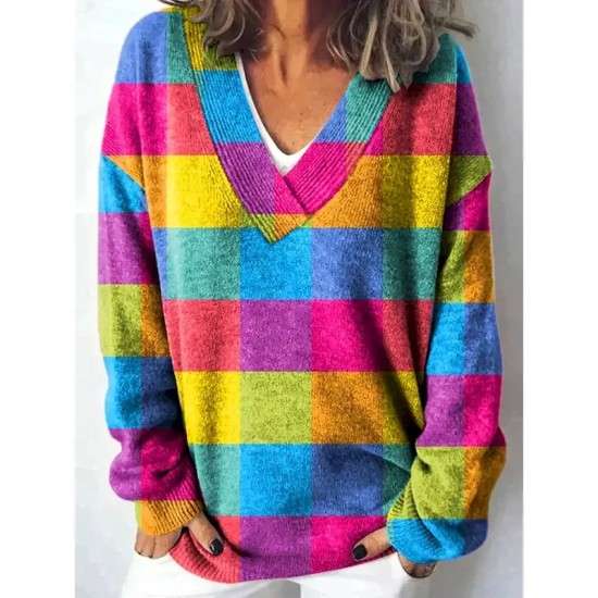 Women's Cardigan Daily Graphic Animal Geometric Ribbed V Neck Buttons Print Long Sleeve Regular Tops Knit Outdoor Weekend Pink Red Spring Fall 2025 Women's Cardigan Daily Graphic Animal Geometric Ribbed V Neck Buttons Print Long Sleeve Regular Tops Knit Outdoor Weekend Pink Red Spring Fall 2025