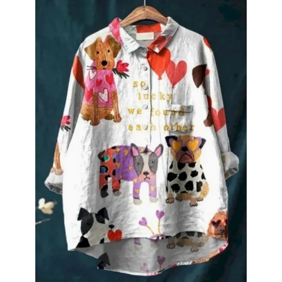 Women's Shirt Floral Tropical Stylish Casual Long Sleeve Shirt Collar Regular Tops Daily Buttons Print White Red Royal Blue Blue Summer Spring 2025 Women's Shirt Floral Tropical Stylish Casual Long Sleeve Shirt Collar Regular Tops Daily Buttons Print White Red Royal Blue Blue Summer Spring 2025